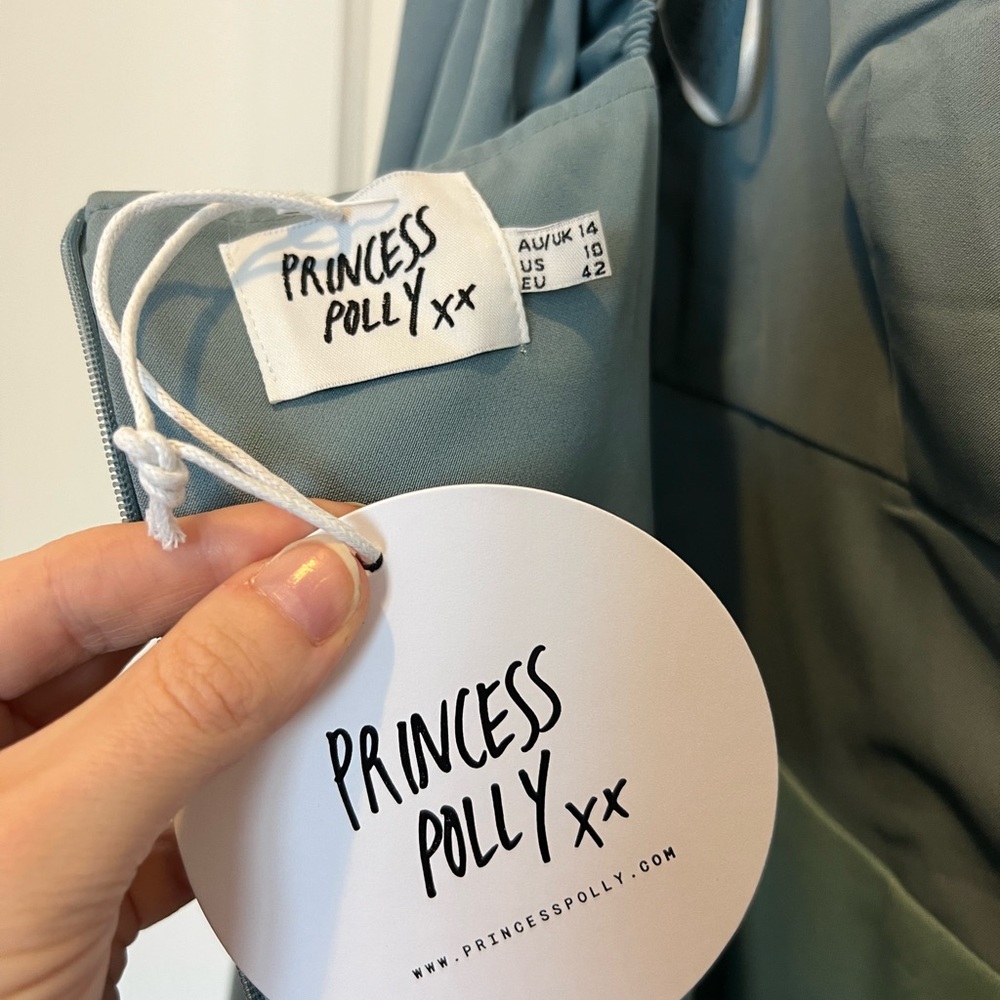 NWT Princess Polly Lillie Long Sleeve Mini Dress - Picture 8 of 14